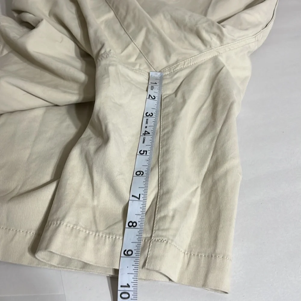 NWT Lane Bryant Khaki Bermuda Shorts Size 28W - Picture 8 of 8